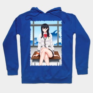 Rikka SSSS Gridman Background Jagged Hoodie